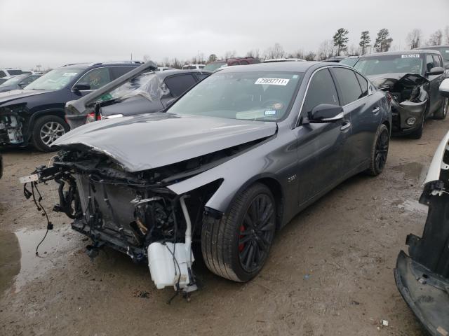 Photo 1 VIN: JN1FV7AP8JM461380 - INFINITI Q50 RED SP 