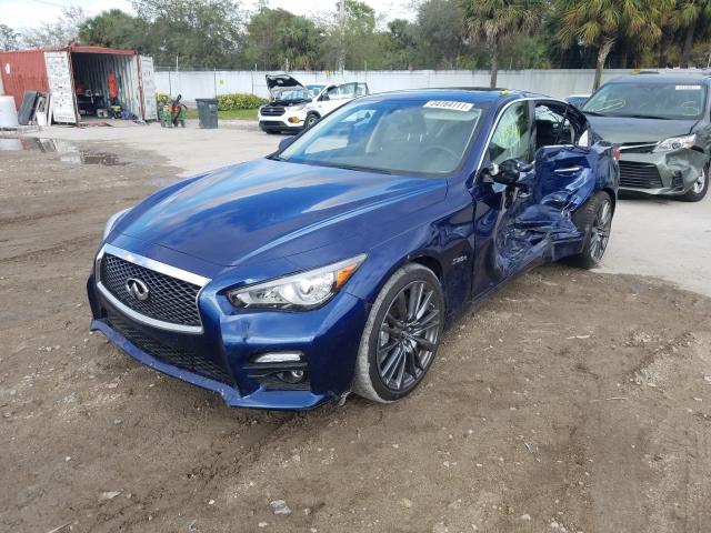 Photo 1 VIN: JN1FV7AP96M421415 - INFINITI Q50 RED SP 