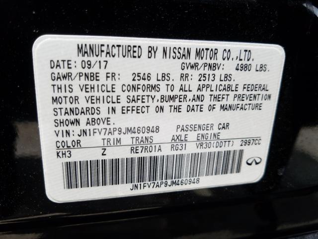 Photo 9 VIN: JN1FV7AP9JM460948 - INFINITI Q50 