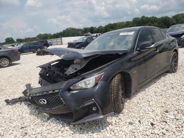 Photo 1 VIN: JN1FV7AP9JM461582 - INFINITI Q50 RED SP 