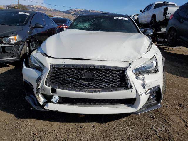 Photo 4 VIN: JN1FV7APXJM461705 - INFINITI Q50 RED SP 