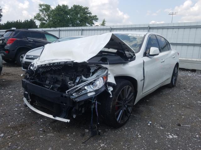 Photo 1 VIN: JN1FV7AR0HM870274 - INFINITI Q50 RED SP 