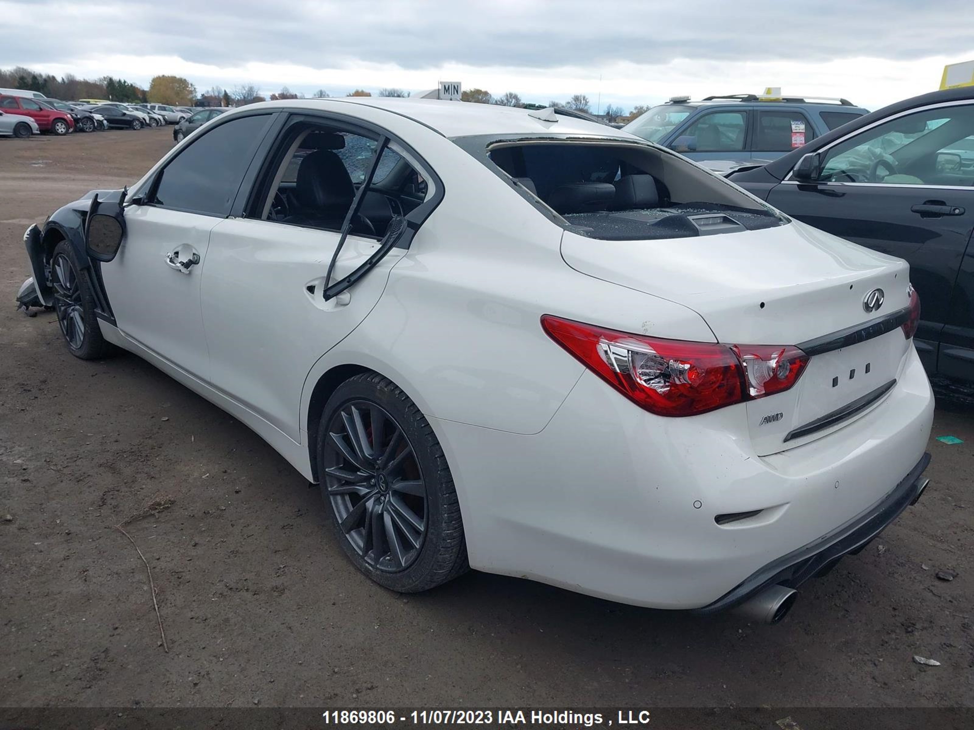 Photo 2 VIN: JN1FV7AR0HM871912 - INFINITI Q50 