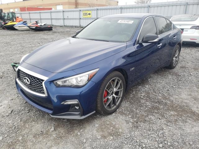 Photo 1 VIN: JN1FV7AR0JM481253 - INFINITI Q50 RED SP 