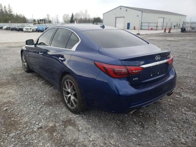 Photo 2 VIN: JN1FV7AR0JM481253 - INFINITI Q50 RED SP 