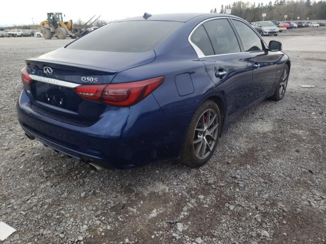 Photo 3 VIN: JN1FV7AR0JM481253 - INFINITI Q50 RED SP 