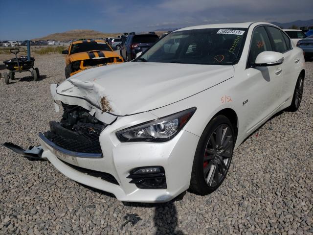 Photo 1 VIN: JN1FV7AR1HM870137 - INFINITI Q50 RED SP 