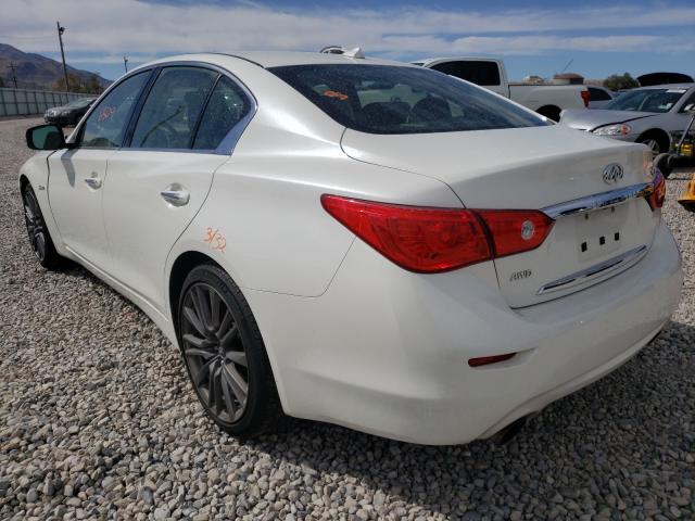 Photo 2 VIN: JN1FV7AR1HM870137 - INFINITI Q50 RED SP 