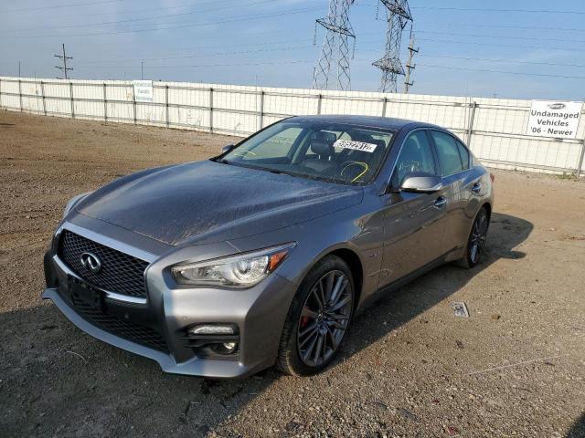 Photo 1 VIN: JN1FV7AR1HM870235 - INFINITI Q50 RED SP 