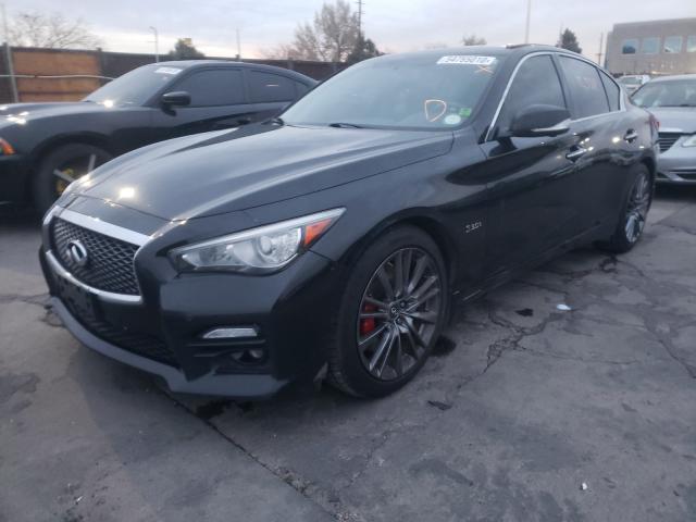 Photo 1 VIN: JN1FV7AR1HM870820 - INFINITI Q50 RED SP 