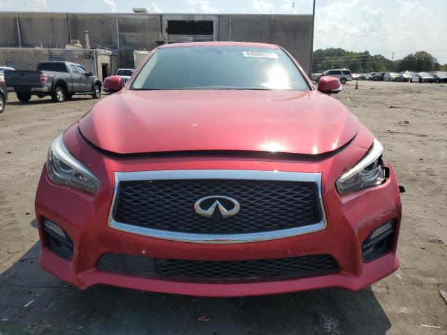 Photo 4 VIN: JN1FV7AR1HM872101 - INFINITI Q50 RED SP 