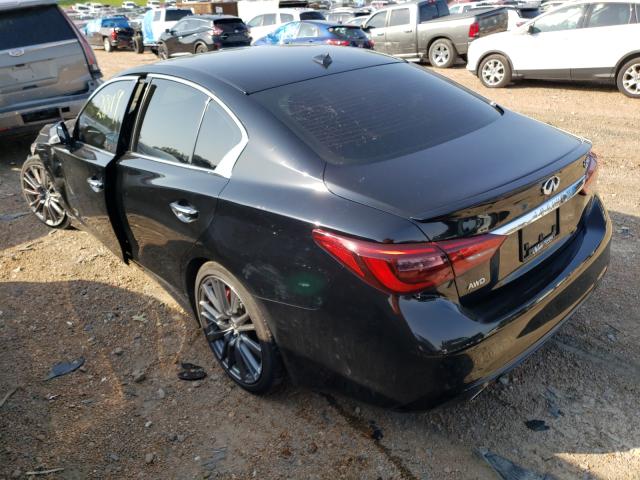 Photo 2 VIN: JN1FV7AR1KM800385 - INFINITI Q50 RED SP 