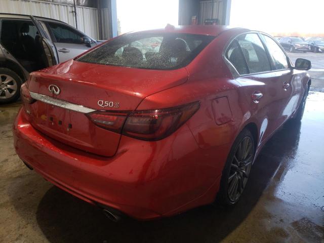 Photo 3 VIN: JN1FV7AR1LM660596 - INFINITI Q50 RED SP 