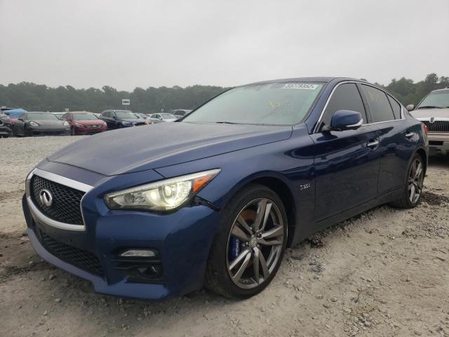 Photo 1 VIN: JN1FV7AR2GM450157 - INFINITI Q50 RED SP 