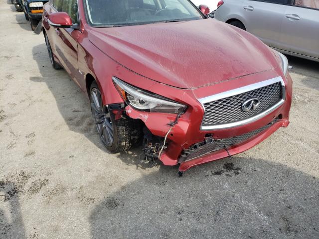 Photo 8 VIN: JN1FV7AR2GM451048 - INFINITI Q50 RED SP 