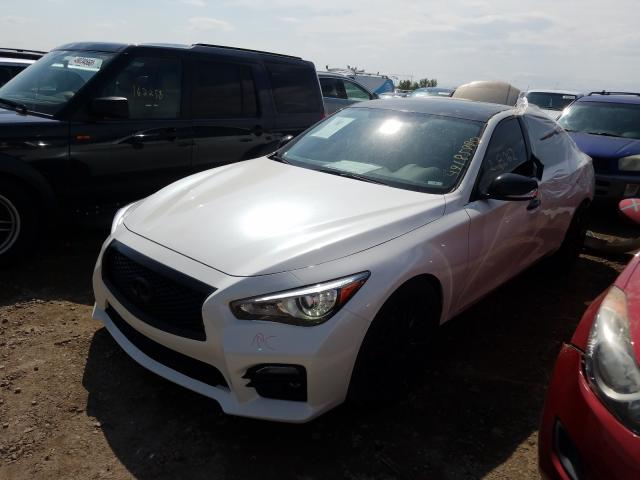 Photo 1 VIN: JN1FV7AR2HM871278 - INFINITI Q50 RED SP 