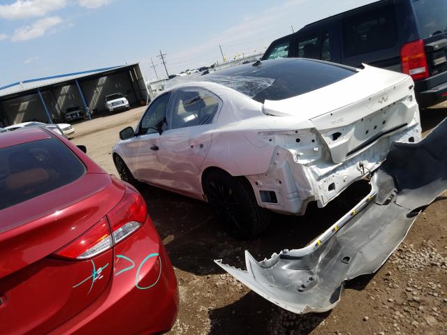 Photo 2 VIN: JN1FV7AR2HM871278 - INFINITI Q50 RED SP 