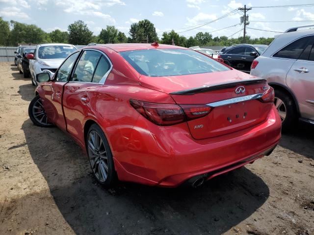 Photo 2 VIN: JN1FV7AR2KM830155 - INFINITI Q50 RED SP 