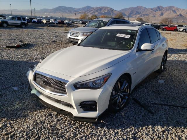 Photo 1 VIN: JN1FV7AR3GM450300 - INFINITI Q50 RED SP 