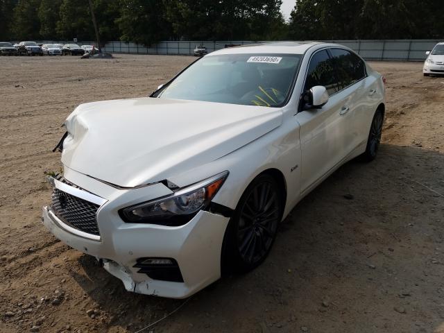 Photo 1 VIN: JN1FV7AR3GM451415 - INFINITI Q50 RED SP 