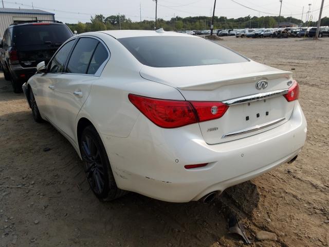 Photo 2 VIN: JN1FV7AR3GM451415 - INFINITI Q50 RED SP 