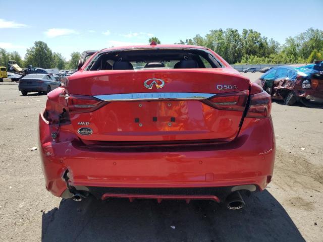 Photo 5 VIN: JN1FV7AR3JM480940 - INFINITI Q50 RED SP 