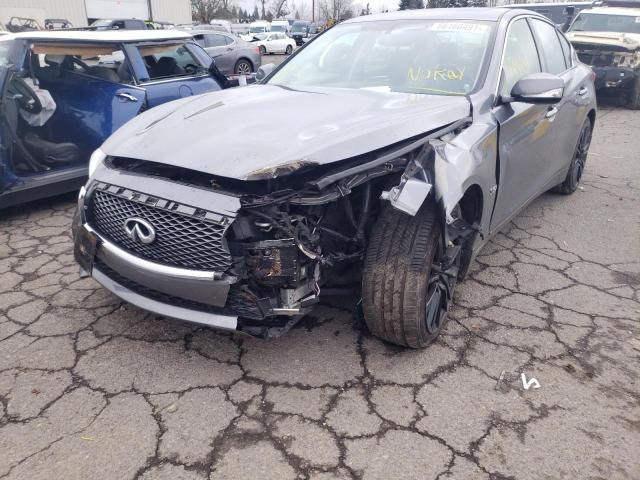 Photo 8 VIN: JN1FV7AR4GM451679 - INFINITI Q50 RED SP 