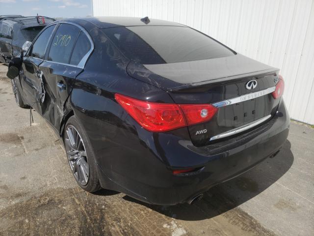 Photo 2 VIN: JN1FV7AR4GM451990 - INFINITI Q50 RED SP 