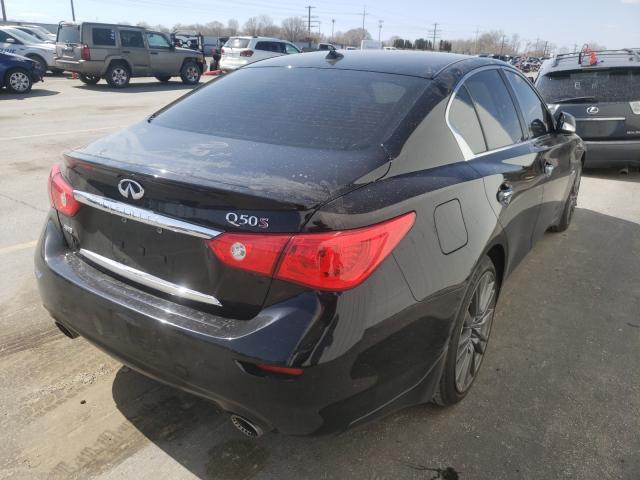 Photo 3 VIN: JN1FV7AR4GM451990 - INFINITI Q50 RED SP 