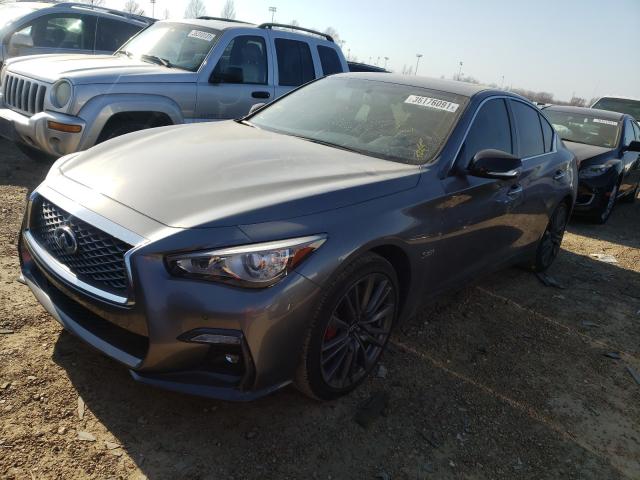 Photo 1 VIN: JN1FV7AR4LM660043 - INFINITI Q50 RED SP 