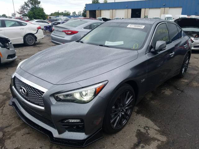 Photo 1 VIN: JN1FV7AR5GM450265 - INFINITI Q50 RED SP 