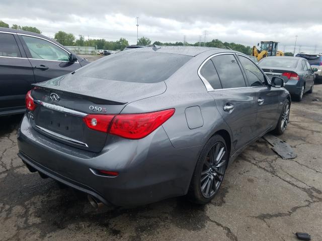 Photo 3 VIN: JN1FV7AR5GM450265 - INFINITI Q50 RED SP 