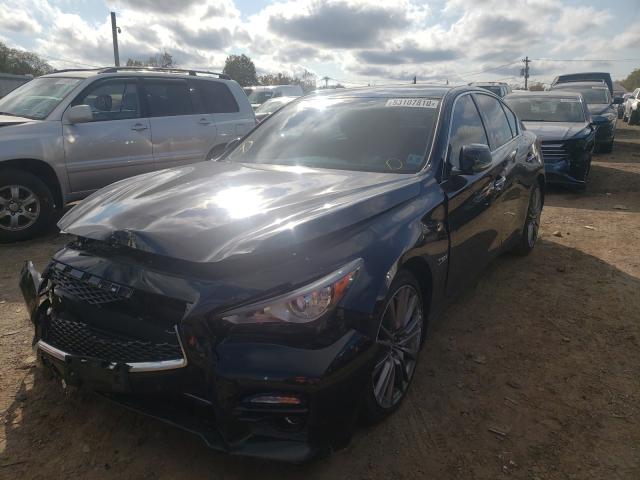 Photo 1 VIN: JN1FV7AR5GM450637 - INFINITI Q50 RED SP 