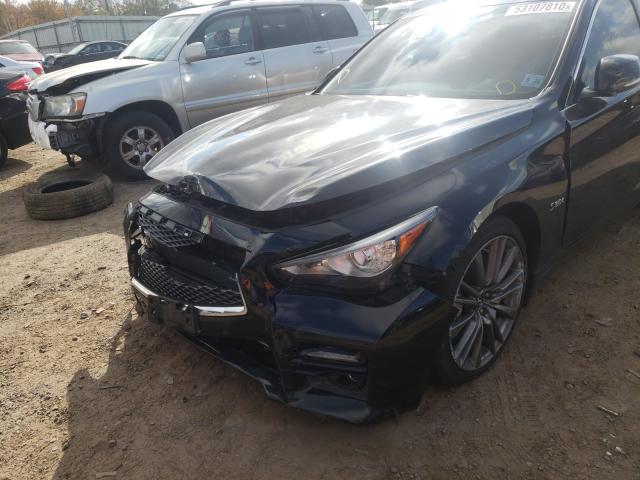 Photo 8 VIN: JN1FV7AR5GM450637 - INFINITI Q50 RED SP 