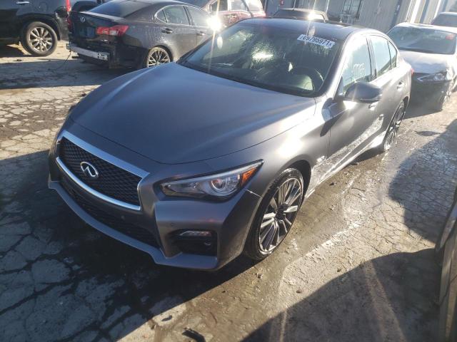 Photo 1 VIN: JN1FV7AR5GM452128 - INFINITI Q50 RED SP 