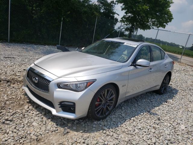 Photo 1 VIN: JN1FV7AR5HM870206 - INFINITI Q50 RED SP 