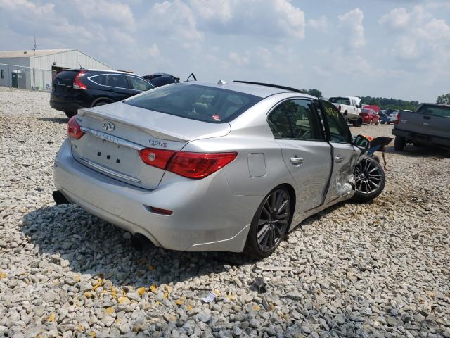 Photo 3 VIN: JN1FV7AR5HM870206 - INFINITI Q50 RED SP 