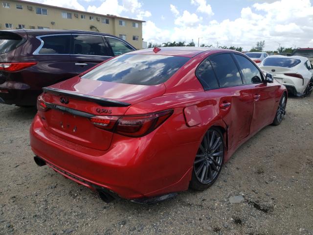 Photo 3 VIN: JN1FV7AR5JM480468 - INFINITI Q50 RED SP 