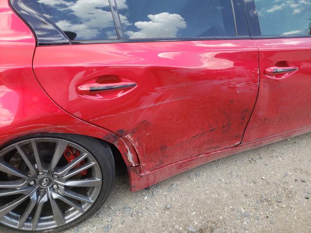 Photo 8 VIN: JN1FV7AR5JM480468 - INFINITI Q50 RED SP 