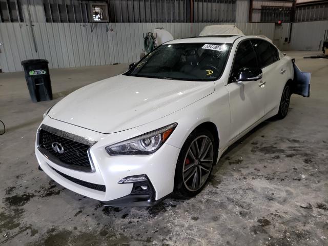 Photo 1 VIN: JN1FV7AR5JM480535 - INFINITI Q50 RED SP 