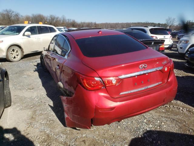 Photo 2 VIN: JN1FV7AR6HM872174 - INFINITI Q50 RED SP 