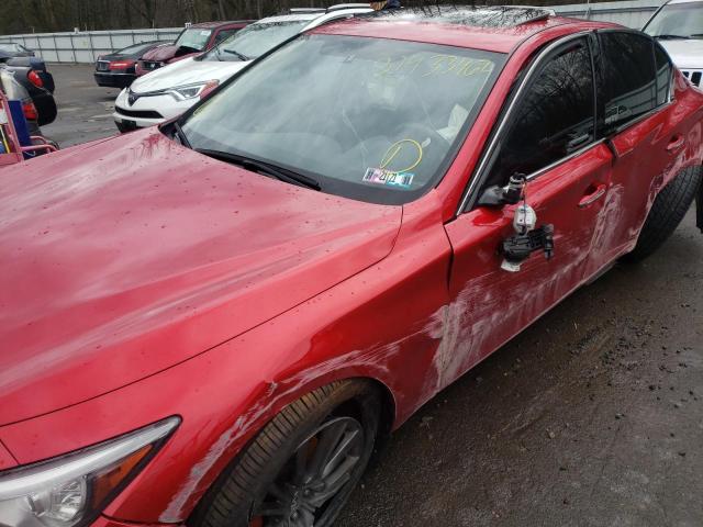 Photo 8 VIN: JN1FV7AR6HM872174 - INFINITI Q50 RED SP 