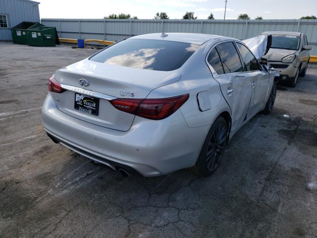 Photo 3 VIN: JN1FV7AR6JM480009 - INFINITI Q50 RED SP 