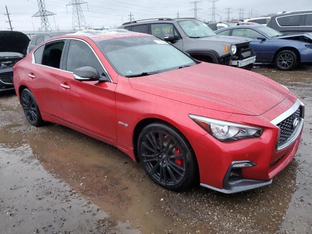 Photo 3 VIN: JN1FV7AR6JM481211 - INFINITI Q50 RED SP 