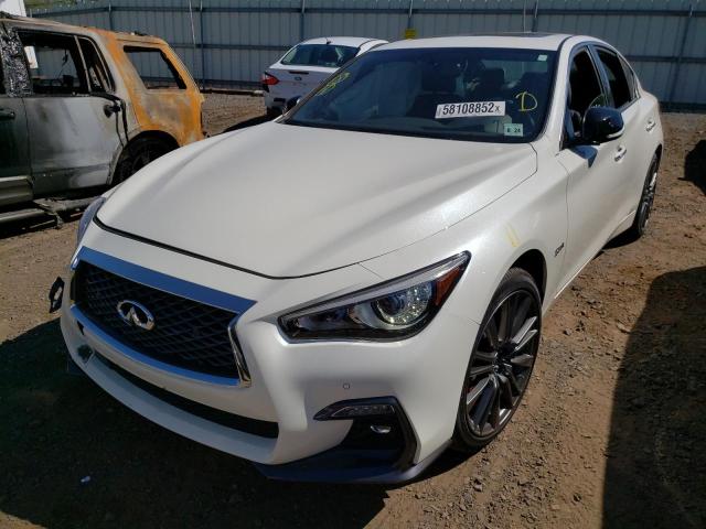 Photo 1 VIN: JN1FV7AR6KM830384 - INFINITI Q50 RED SP 