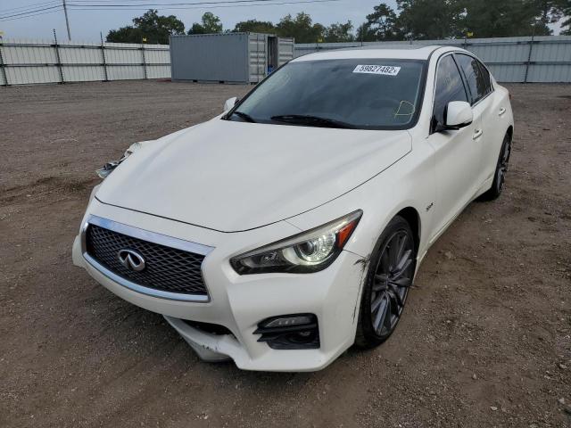 Photo 1 VIN: JN1FV7AR7GM451188 - INFINITI Q50 RED SP 