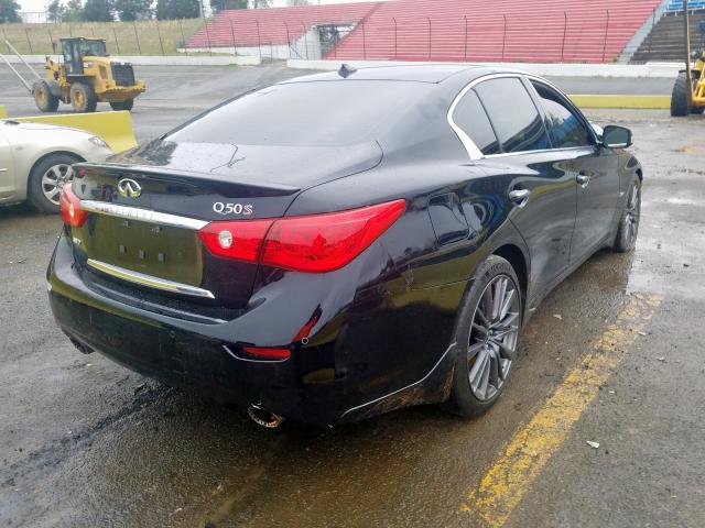 Photo 3 VIN: JN1FV7AR7GM452082 - INFINITI Q50 RED SP 