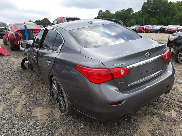 Photo 2 VIN: JN1FV7AR7HM872202 - INFINITI Q50 RED SP 