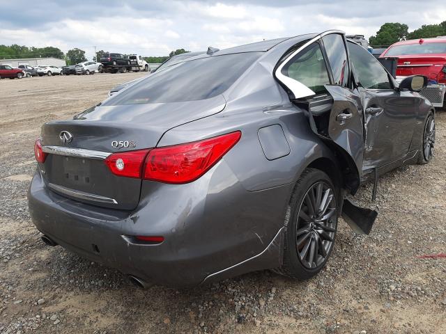 Photo 3 VIN: JN1FV7AR7HM872202 - INFINITI Q50 RED SP 