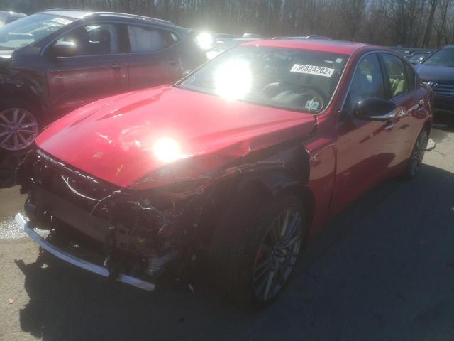 Photo 1 VIN: JN1FV7AR7LM660828 - INFINITI Q50 RED SP 